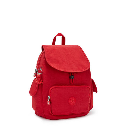 Kipling City Pack Small Ryggsäck Röda | SE 1706IL